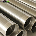 Wire Wrapped Stainless Steel Well Screen Pipe For Well Drilling 85 % Filter Rating